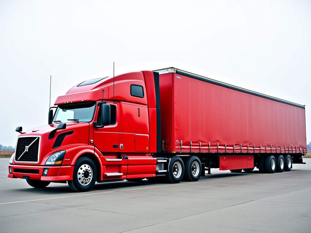 Class A combination tractor-trailer